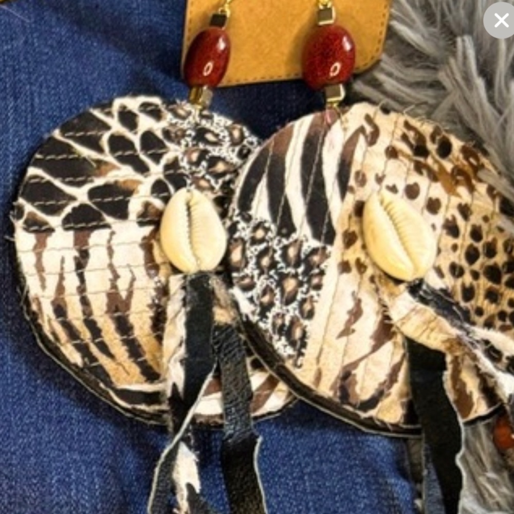 Unique Afrocentric  Earrings